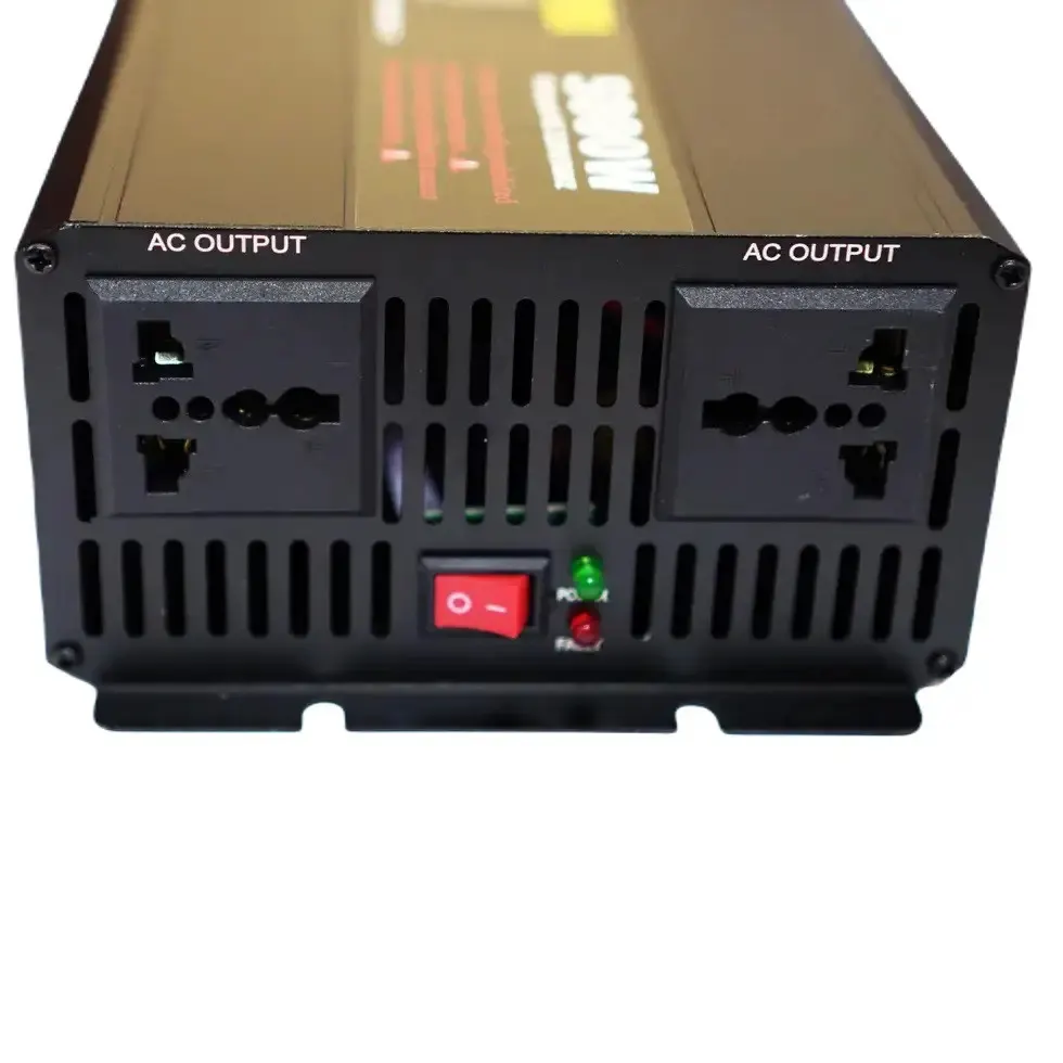 Перетворювач напруги Eryuan 5000W / Інвертор із чистою синусоїдою 12В–220В
