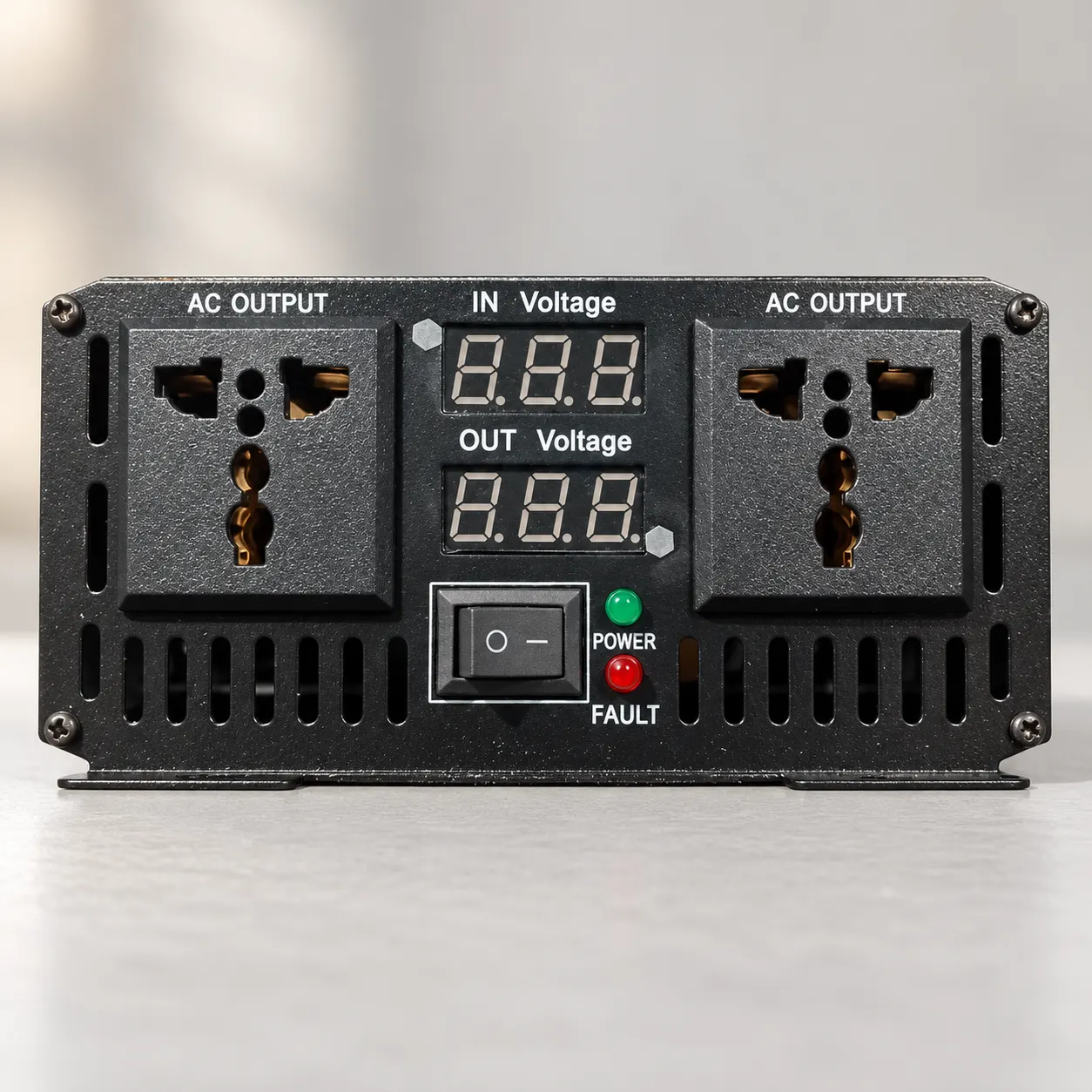 Перетворювач напруги Eryuan 3500W / Інвертор із чистою синусоїдою LCD 12В–220В